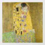Autocollant Pour Fenêtre Gustav Klimt - Le baiser<br><div class="desc">The Kiss / Der Kuss - Gustav Klimt en 1907-1908</div>