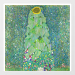 Autocollant Pour Fenêtre Gustav Klimt - Le tournesol<br><div class="desc">Le tournesol - Gustav Klimt,  Huile sur toile,  1907</div>