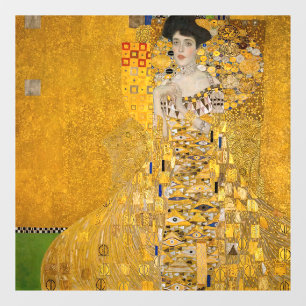 Autocollant Pour Fenêtre Gustav Klimt - Portrait d'Adele Bloch-Bauer I