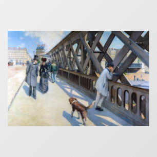 Autocollant Pour Fenêtre Gustave Caillebotte - Le Pont de l'Europe