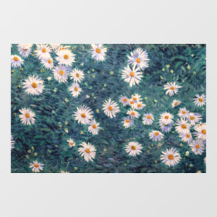 Autocollant Pour Fenêtre Gustave Caillebotte - Parterre de marguerites, dét