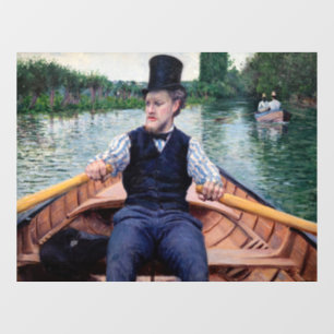 Autocollant Pour Fenêtre Gustave Caillebotte - Partie de bateau