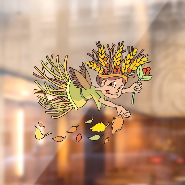 Autocollant Pour Fenêtre Harvest Fairy (Feuille 2)