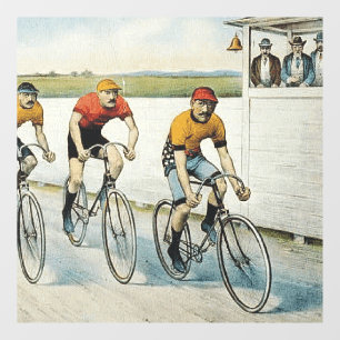 Autocollant Pour Fenêtre HAUT Cyclisme Vieux Clôture de fenêtre de l'éco