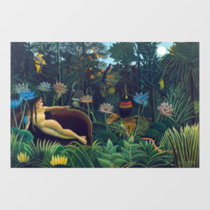 Autocollant Pour Fenêtre Henri Rousseau - Le Rêve / Le Reve