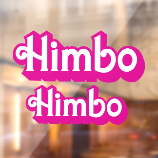Autocollant Pour Fenêtre Himbo personnalisable