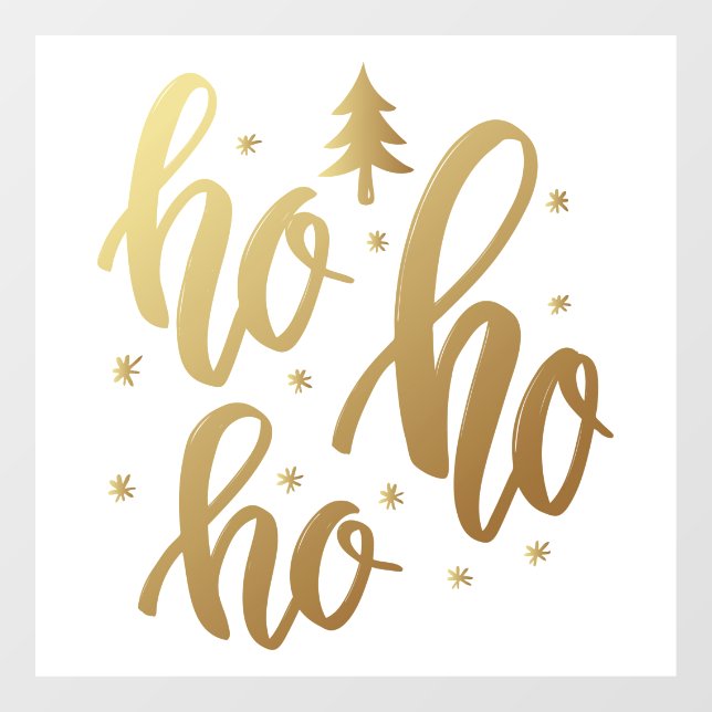 AUTOCOLLANT POUR FENÊTRE HOHOHO (Feuille)
