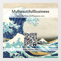 Hokusai - La Grande Vague de Kanagawa - Code QR