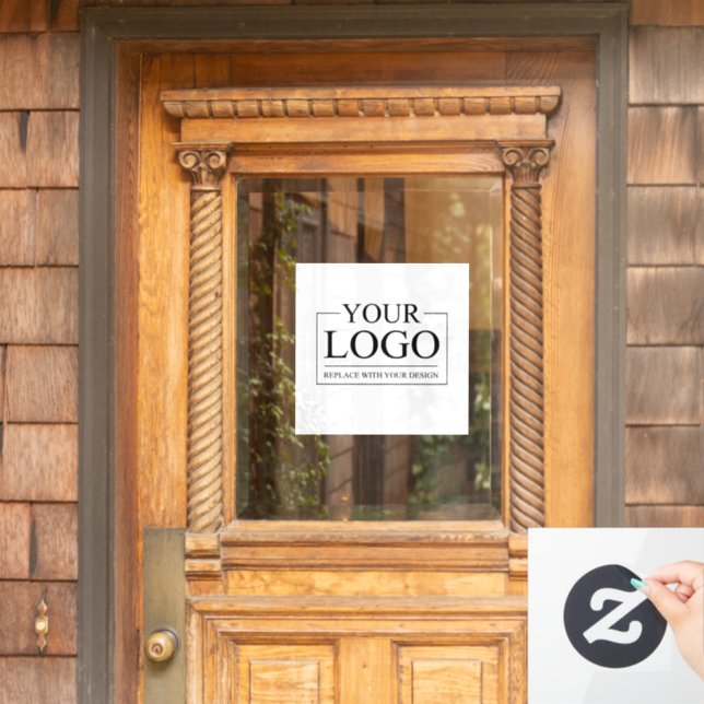 Autocollant Pour Fenêtre Idée personnalisée du Mariage Ajouter un logo (Porte d'accueil)