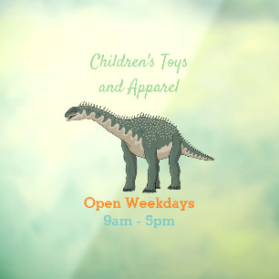 Autocollant Pour Fenêtre Illustration de Barapasaurus