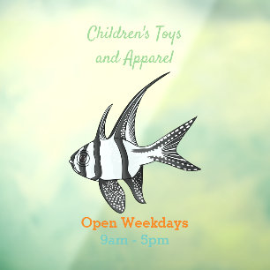 Autocollant Pour Fenêtre Illustration de cardinalfish Banggai