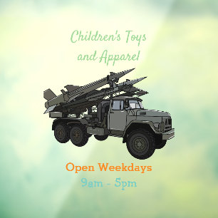 Autocollant Pour Fenêtre Illustration de la caricature d'un véhicule à miss