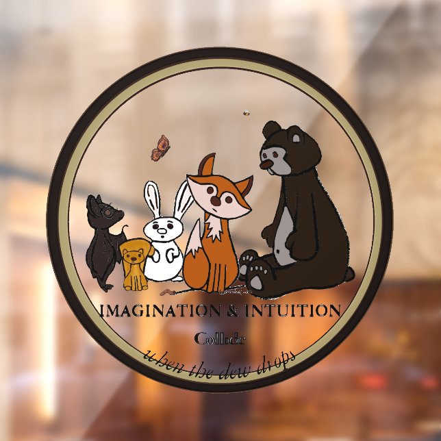 Autocollant Pour Fenêtre IMAGINATION & INTUITION Collide Window Cling (Feuille 2)