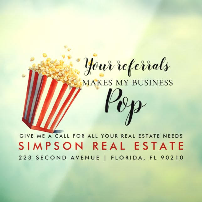 Autocollant Pour Fenêtre immeubles Vos références font mon entreprise panne (Feuille 3)