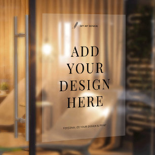 Autocollant Pour Fenêtre Impression de film adhésif pour fenêtre personnali