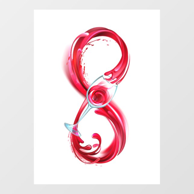 Autocollant Pour Fenêtre Infinity (Feuille)