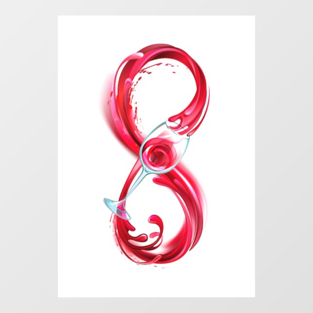 Autocollant Pour Fenêtre Infinity (Feuille)