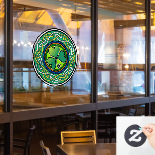 Autocollant Pour Fenêtre Irish shamrock