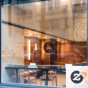 Autocollant Pour Fenêtre "J'ai Besoin de Café" Petite Entreprise Drôle