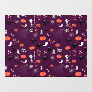 Autocollant Pour Fenêtre Jolie Halloween Art Creepy
