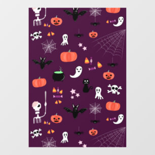 Autocollant Pour Fenêtre Jolie Halloween créatif et effrayant