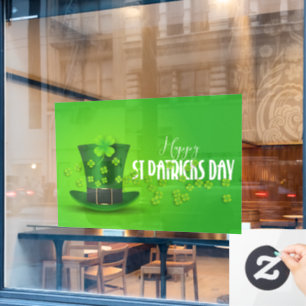 Autocollant Pour Fenêtre Joyeux cling de fenêtre de la Saint Patrick