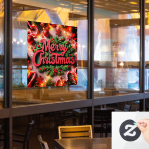 Autocollant Pour Fenêtre Joyeux Noël