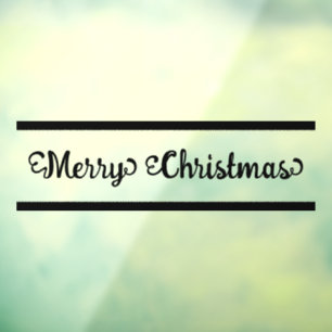 Autocollant Pour Fenêtre Joyeux Noël
