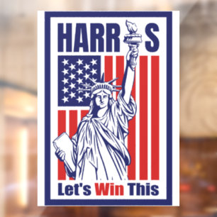 Autocollant Pour Fenêtre Kamala Harris