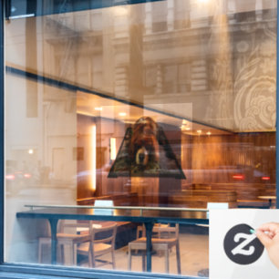 Autocollant Pour Fenêtre King Charles Cavalier Spaniel, Clôture de fenêtre