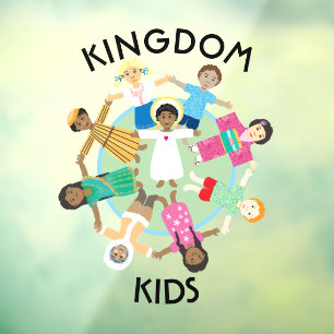 Autocollant Pour Fenêtre Kingdom Kids Christian Club