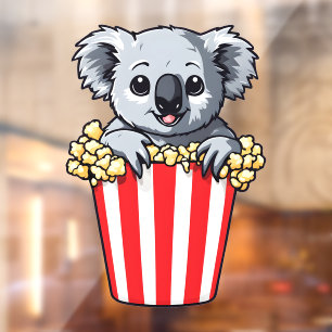 Autocollant Pour Fenêtre Koalaty Popcorn