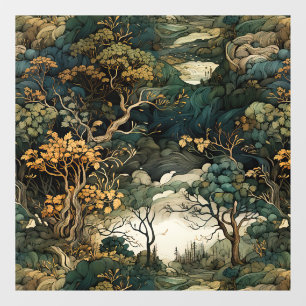 Autocollant Pour Fenêtre La tapisserie de la nature