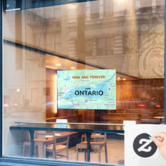 Autocollant Pour Fenêtre Lac Ontario