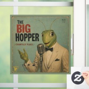 Autocollant Pour Fenêtre L'album de The Big Hopper : une parodie
