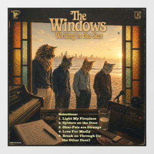 Autocollant Pour Fenêtre L'album Windows : une parodie