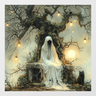 Autocollant Pour Fenêtre Lanternes de la Grove Oubliée