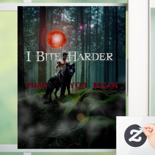 Autocollant Pour Fenêtre L'atmosphère mystique de SlipperyJoe à l'Halloween (Maison)