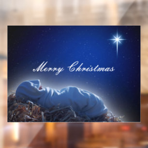 Autocollant Pour Fenêtre Le cadeau de Noël 