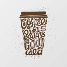 Le café est toujours une bonne idée