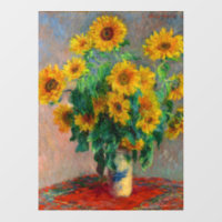 Les tournesols Monet