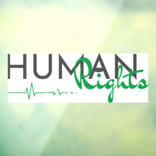 Autocollant Pour Fenêtre Lifeline to Human Rights