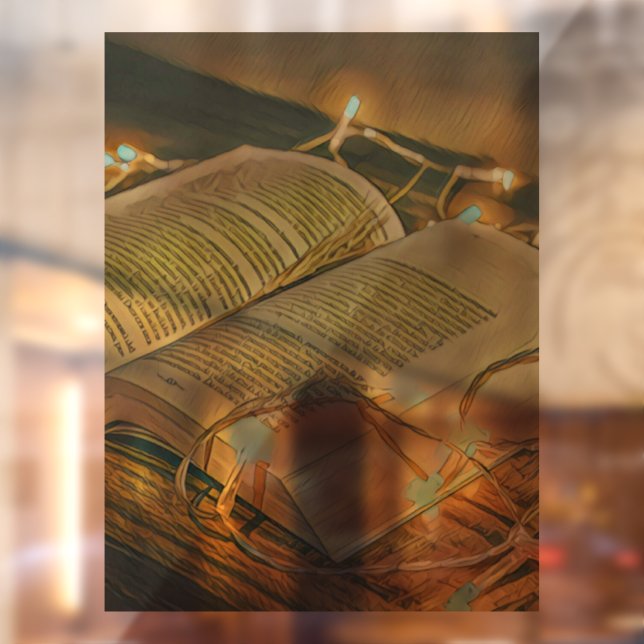 Autocollant Pour Fenêtre Lire Le Cadeau Amateurs Pour Bibliothécaire (Feuille 2)