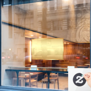 Autocollant Pour Fenêtre Logo de l'entreprise Ajouter un code QR Texte Fond