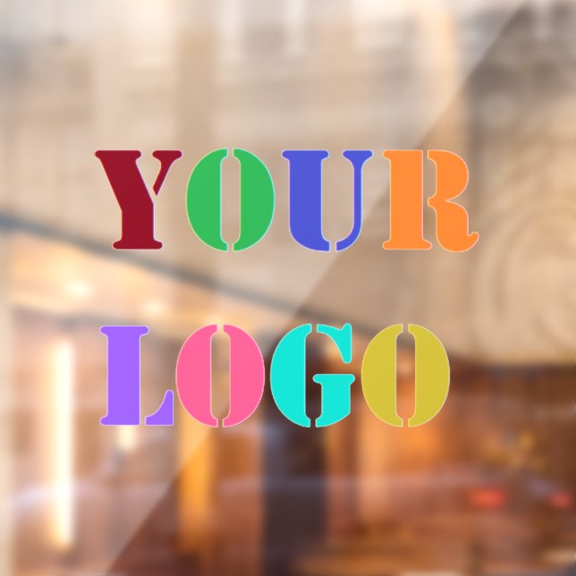 Autocollant Pour Fenêtre Logo de l'entreprise personnalisée Clôture de la f (Feuille 2)