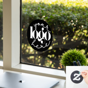 Autocollant Pour Fenêtre Logo personnalisé professionnel minimaliste pour l
