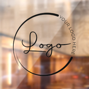 Autocollant Pour Fenêtre Logo promotionnel d'entreprise de société personna