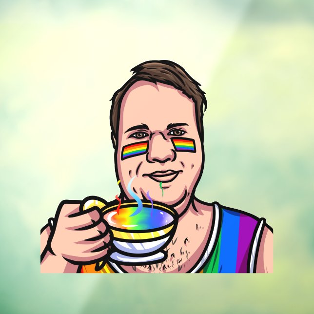 Autocollant Pour Fenêtre Love Mug (Feuille 3)