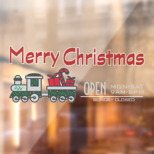 Autocollant Pour Fenêtre Magasin de jouets logo Entreprise