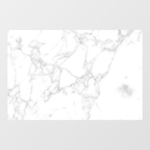 Autocollant Pour Fenêtre Marbre Blanc